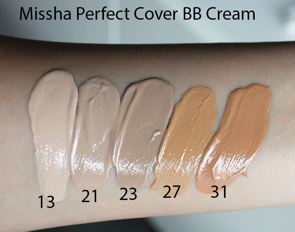 Missha-Perfect-Cover-BB-Cream-Swatches